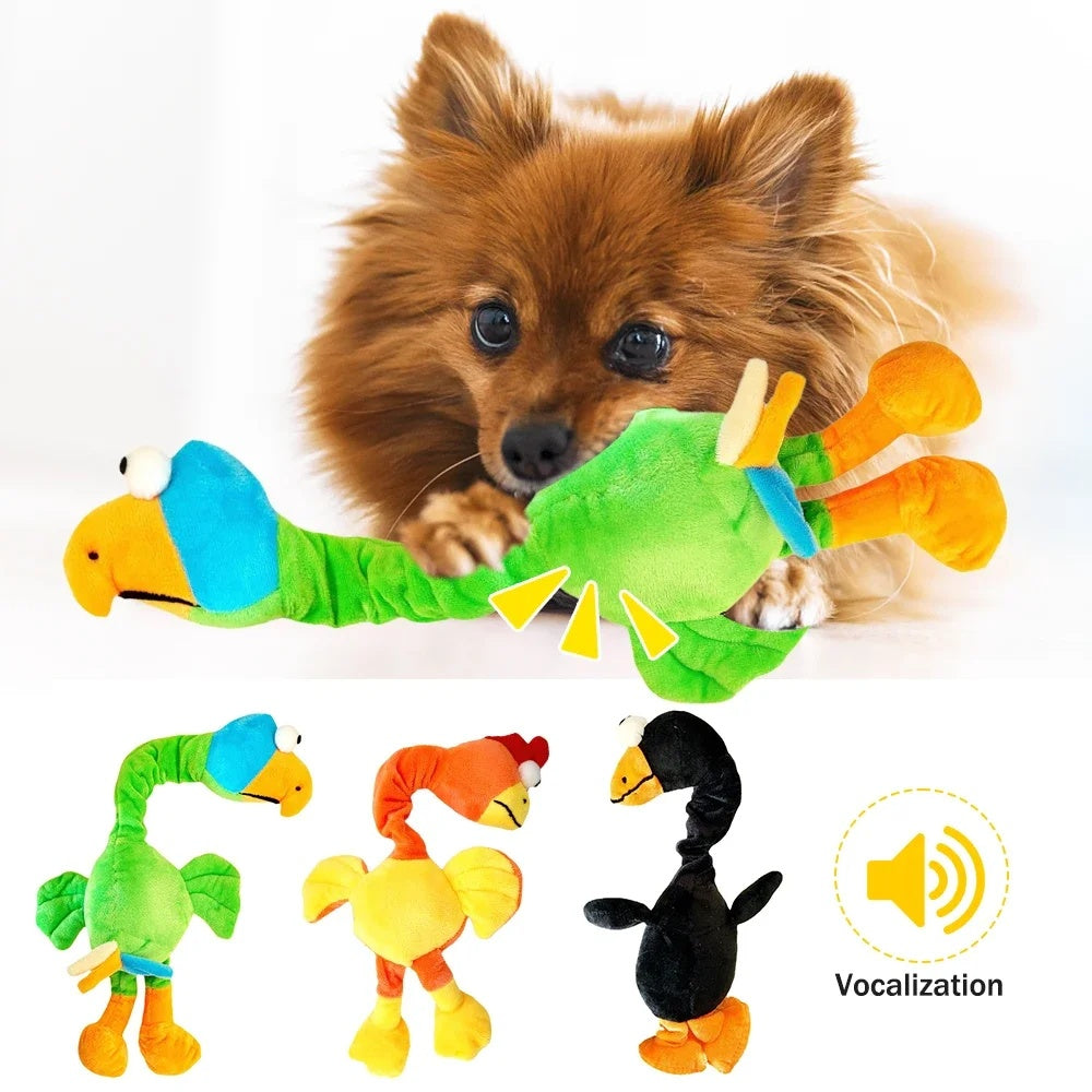 Pets Dog Toys Screaming Chicken Sound Toy Puppy Bite Resistant Chew Toy