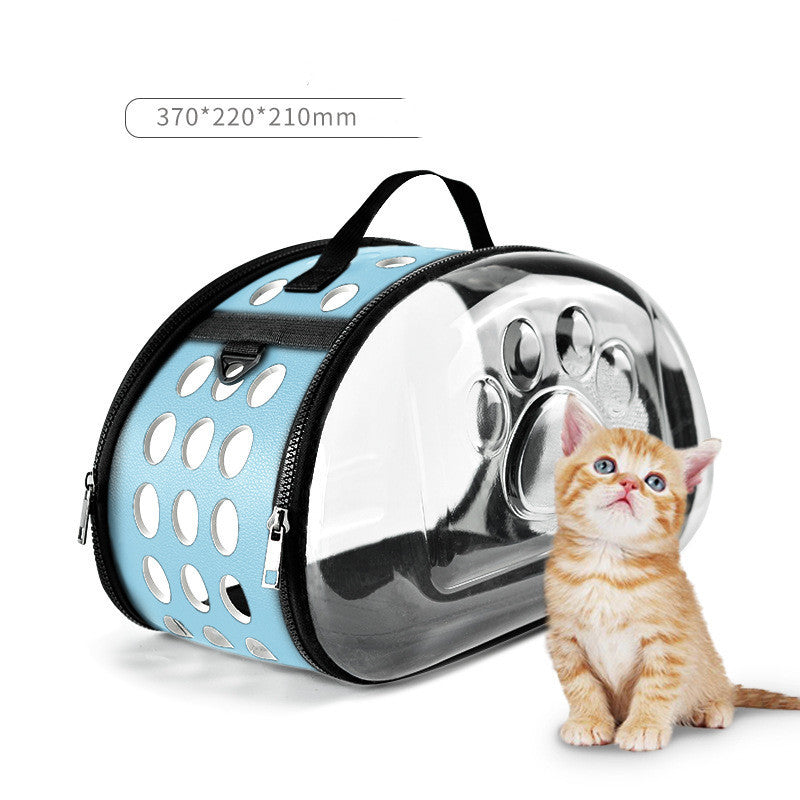 Foldable  Bag Breathable Portable Pet Carrier Bag Outdoor Travel