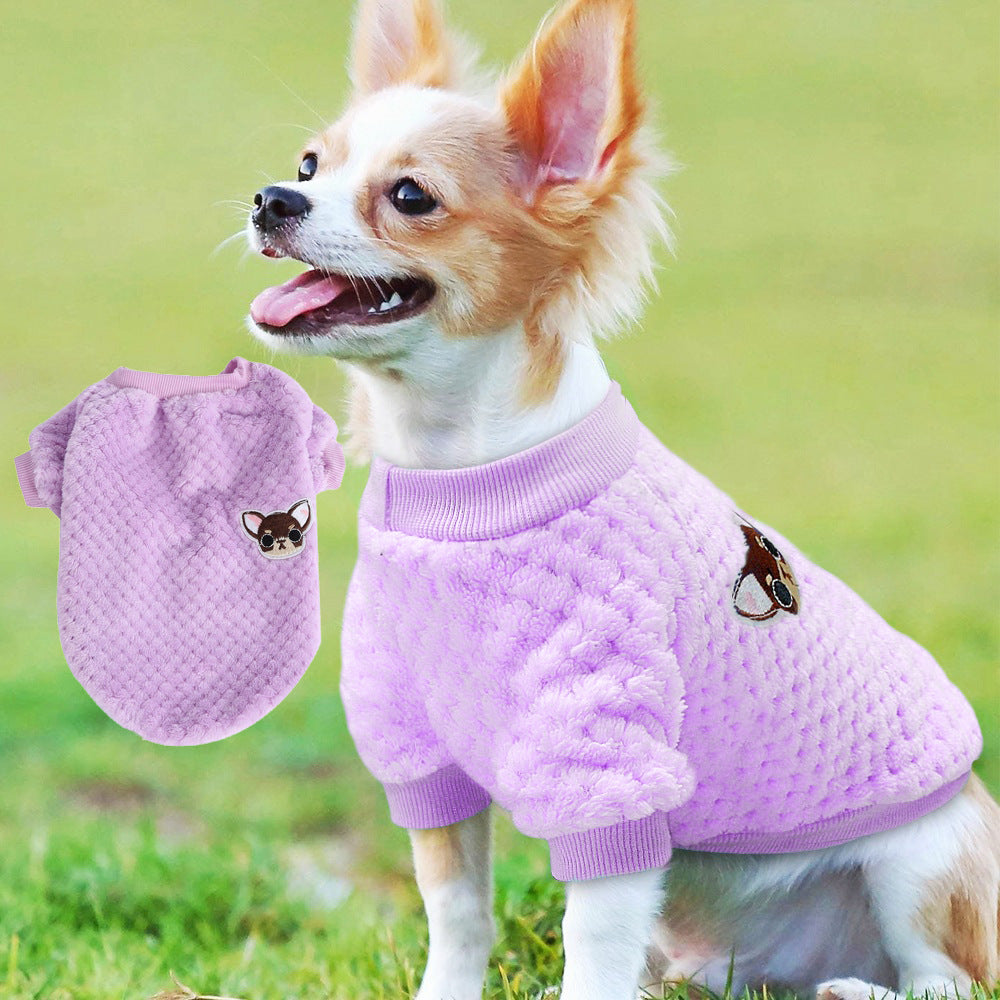 Winter Soft Warm Pet Dog Jacket Coat Dog