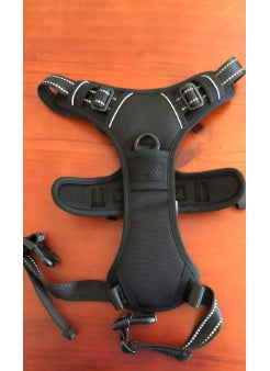 Reflective explosion-proof vest type dog harness