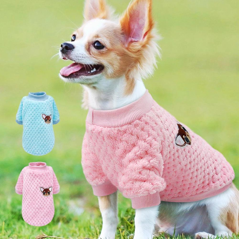 Winter Soft Warm Pet Dog Jacket Coat Dog