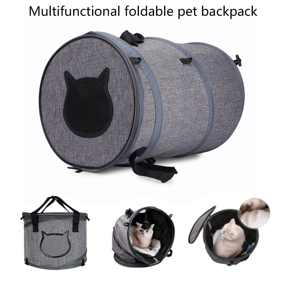 Fodable Pet Dog Cat Carrier Bag Outdoor Travel Cat Tunnel Toys Portable Puppy Carriers