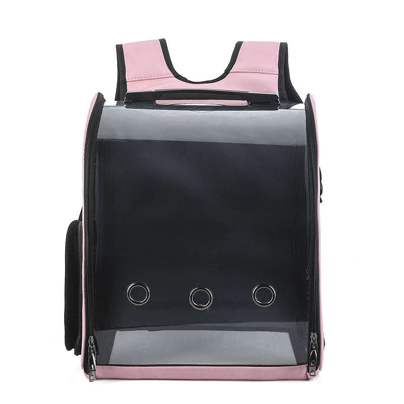 Folding pet backpack