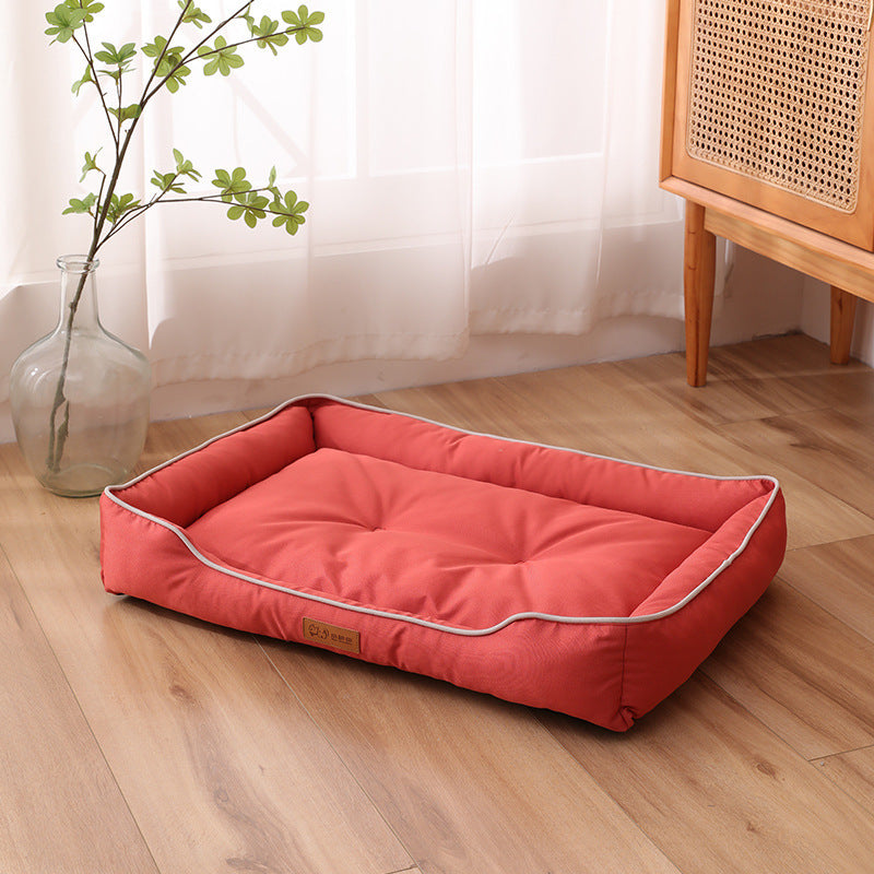 Luxury Bed For Dog Scratch Resistant Wear-resistant Waterproof Pad Pet