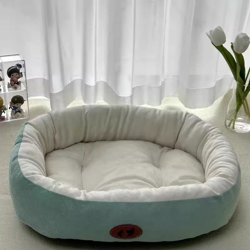 Winter Warm Thickened Cat Nest Pet Bed Four Seasons Universal