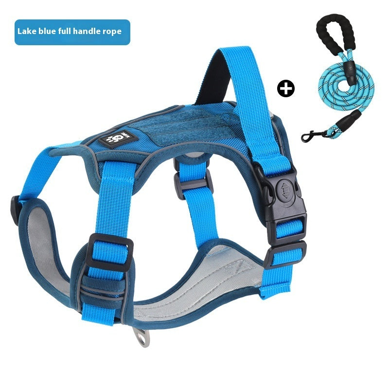 Vest-style Dog Harness For Medium And Large Dogs Walking