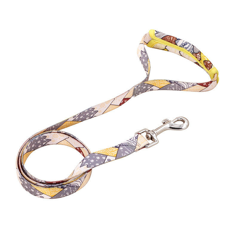 Small And Medium-sized Dog Reflective Anti-breakaway Leash For Pet Supplies