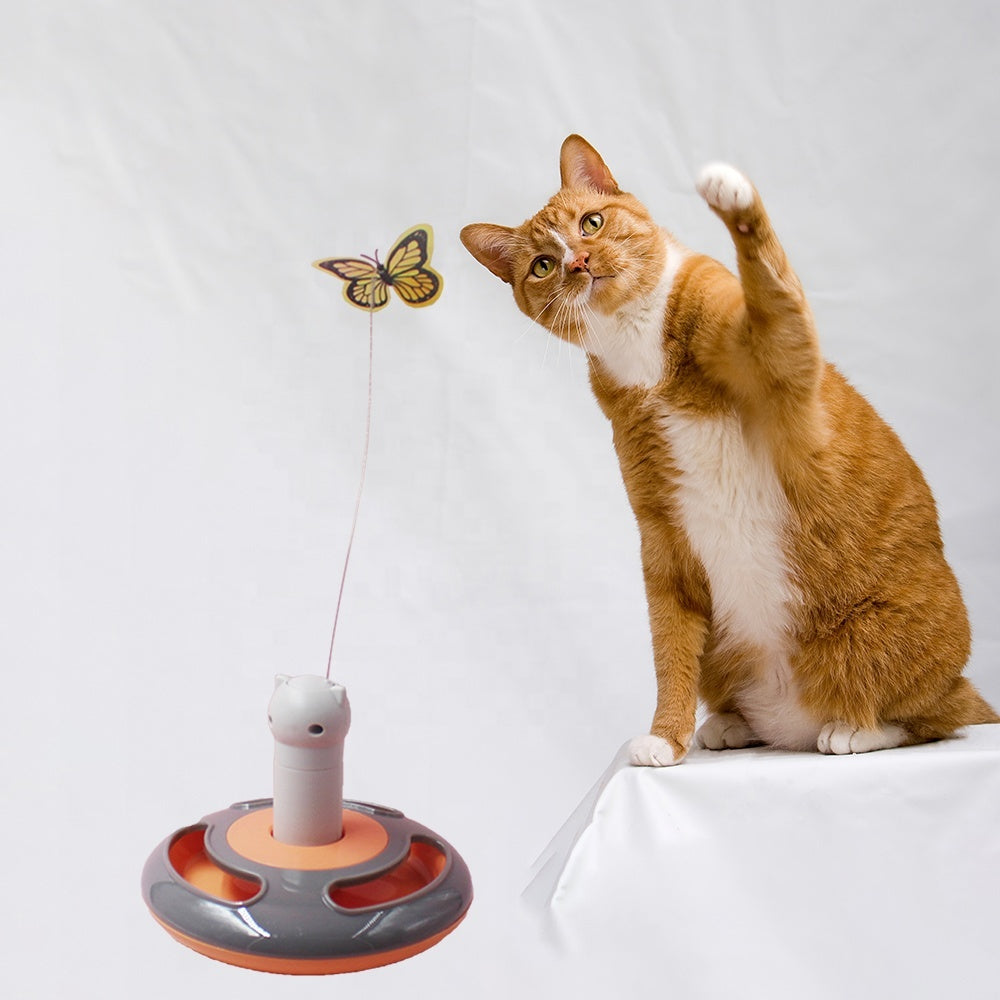 Cat Toy Electric Rotating Butterfly To Relieve Boredom