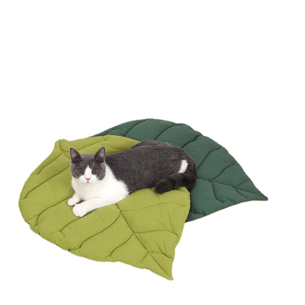 Cat Mattress Leaf Shape Cat Nest Cat And Dog Double-Sided