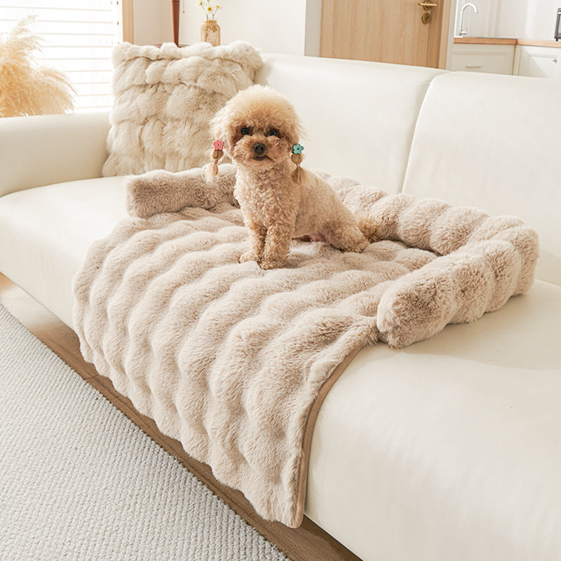 Dog Mat Winter Thicken Thermal Non-slip