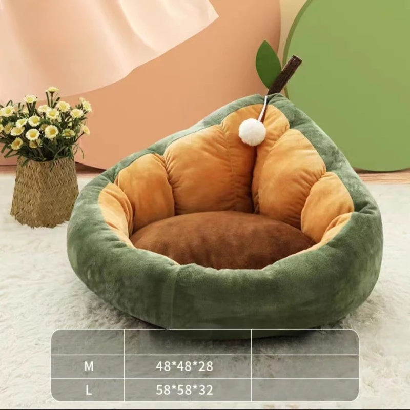 Cute Cat Kitten House Warm Soft Winter Cotton Pet Dog Cat Bed