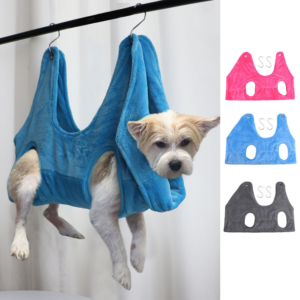 Pet Dog Cat Grooming Hammock Harness Dog Hammock