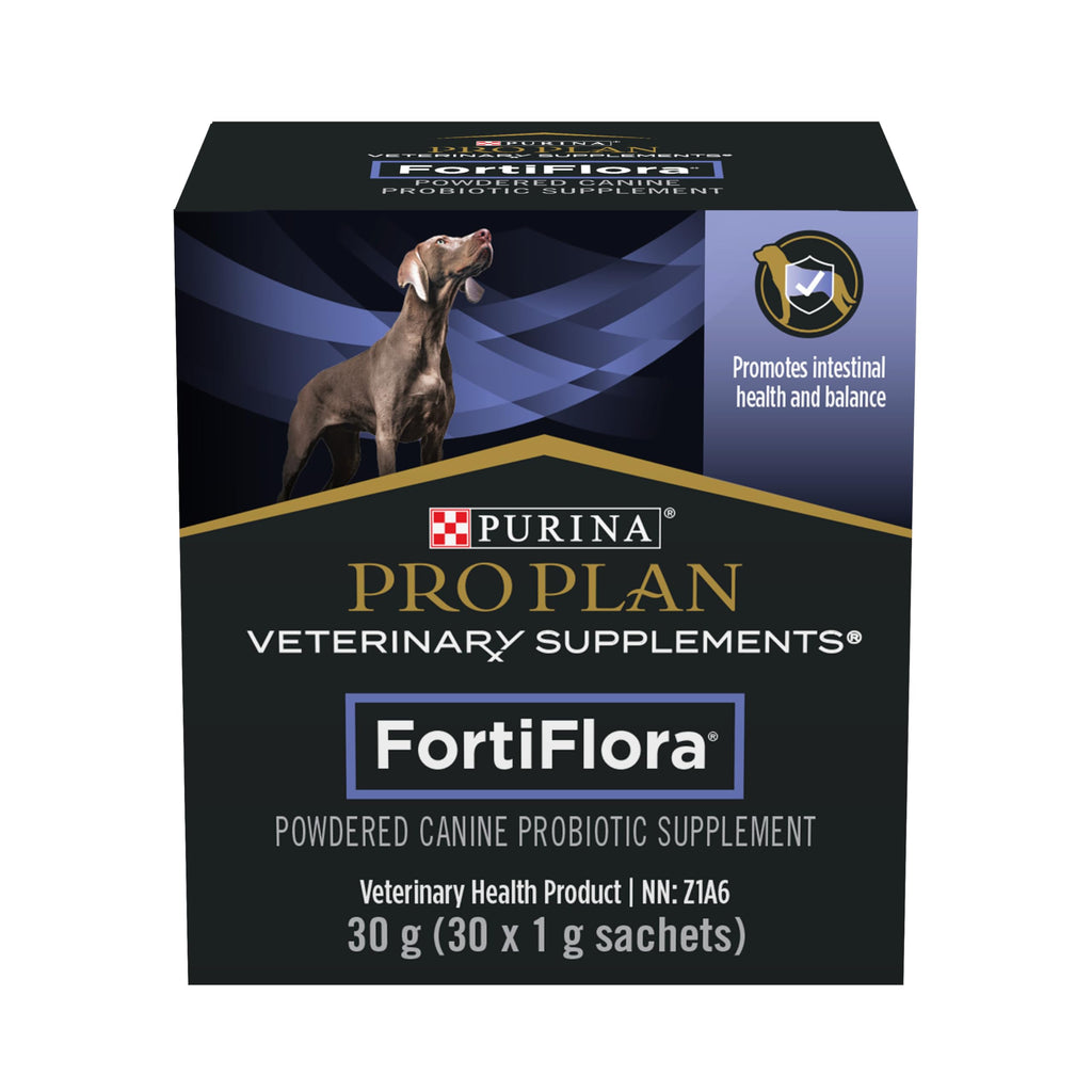 Purina Pro Plan Veterinary Supplements Fortiflora Powdered Dog Probiotics - 30 g sachets (Pack of 30)