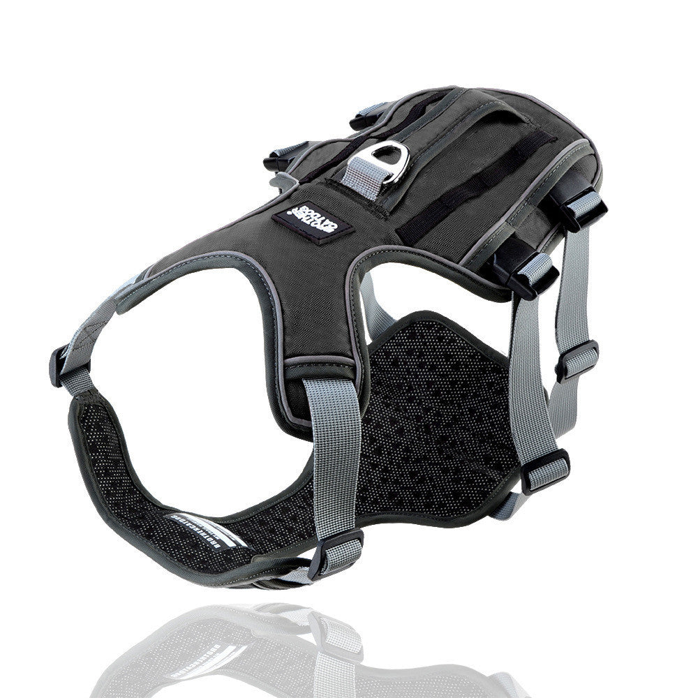 Reflective And Breathable Pet Chest Harness Vest Type Traction Rope