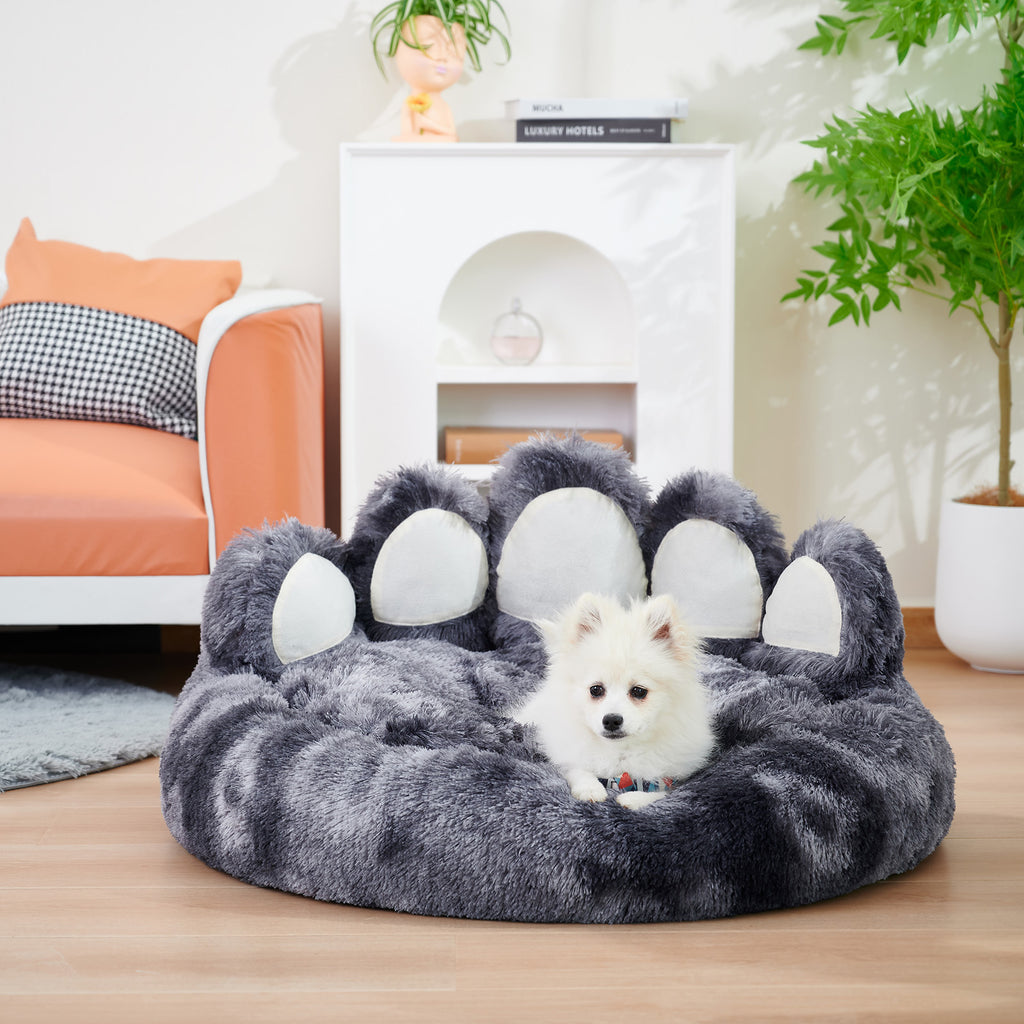 Cute Dog Bear Paw Shape Dog Bed, Dog Beds & Furniture