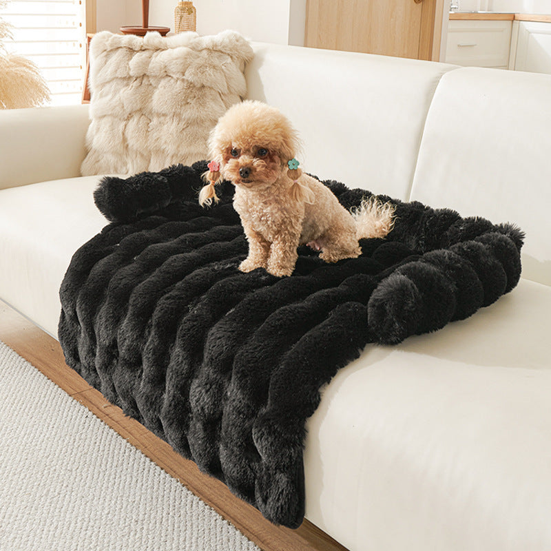 Dog Mat Winter Thicken Thermal Non-slip