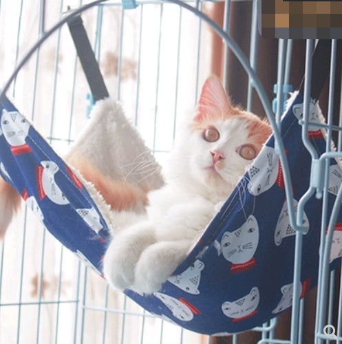 Cat cat hammock hanging nest cat cage with hammock hanging