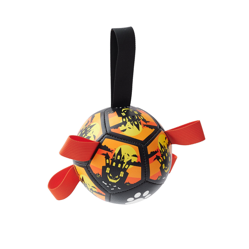 Dog Soccer Balls Toy With Sraps