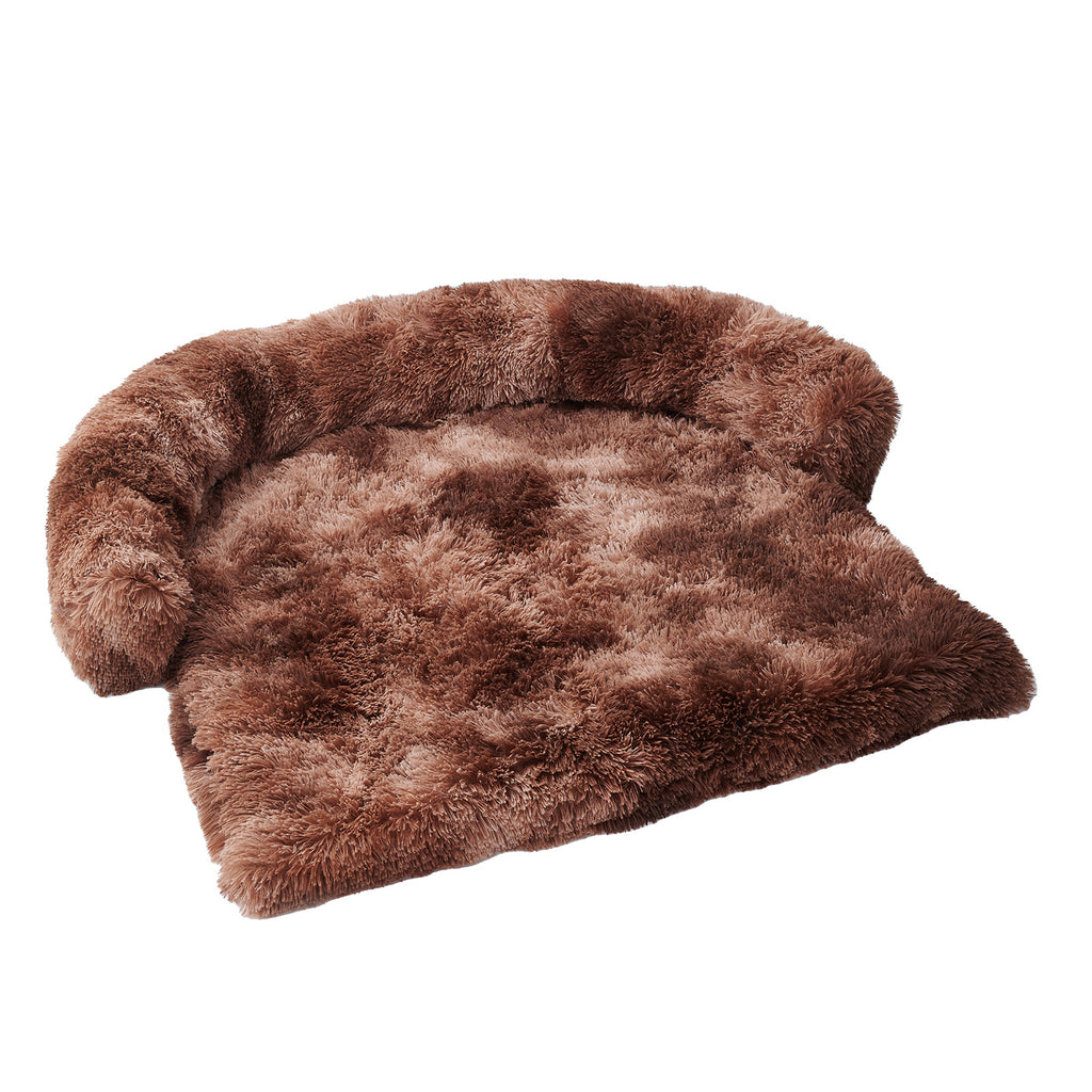 Calming Dog Bed Fluffy Plush