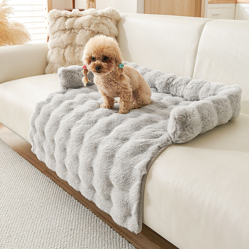 Dog Mat Winter Thicken Thermal Non-slip