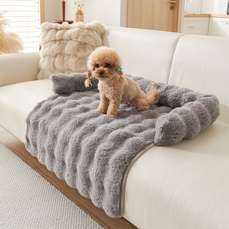 Dog Mat Winter Thicken Thermal Non-slip