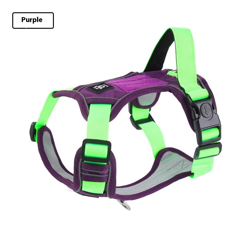 Vest-style Dog Harness For Medium And Large Dogs Walking