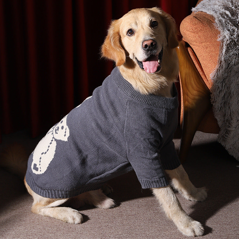 Pet Winter Warm Large Dog Thick Sweater