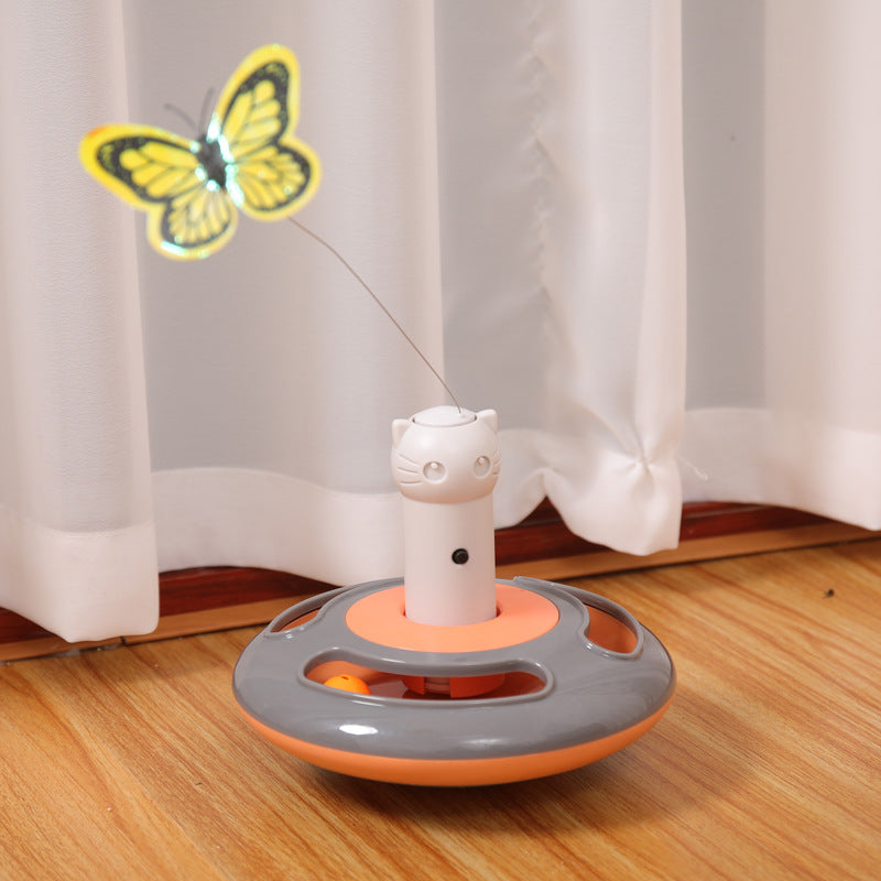 Cat Toy Electric Rotating Butterfly To Relieve Boredom