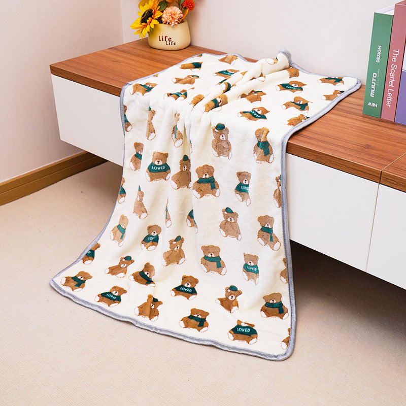 Pet Blanket Warm Dog Sleep Pad Warm Bed Sheet Soft And Comfortable