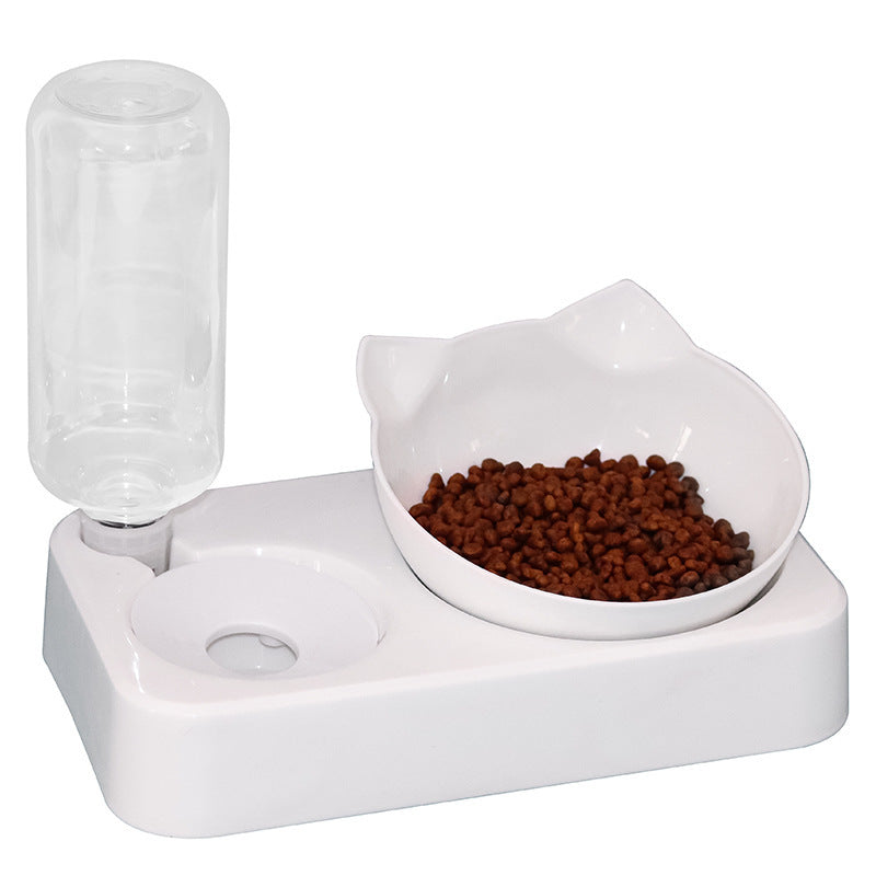 Anti Overturning Of Dog And Cat Food Bowls