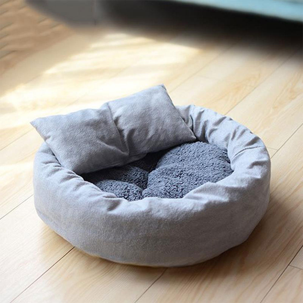 Dog Bed For Small Dogs Sleeping Mat Soft Cat House Round Short Plush