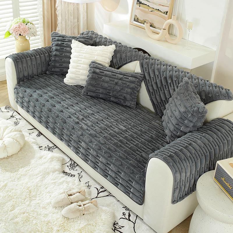 Plush Thickened Non-slip Winter Cushion